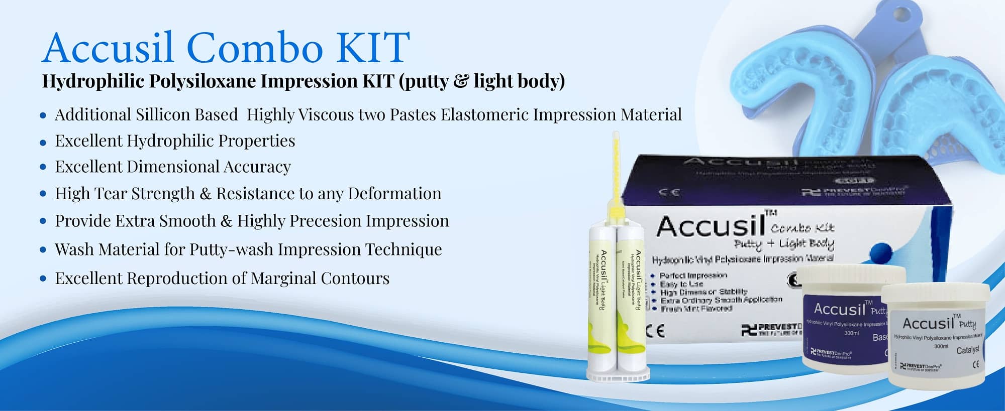 light body & addition silicone impression material