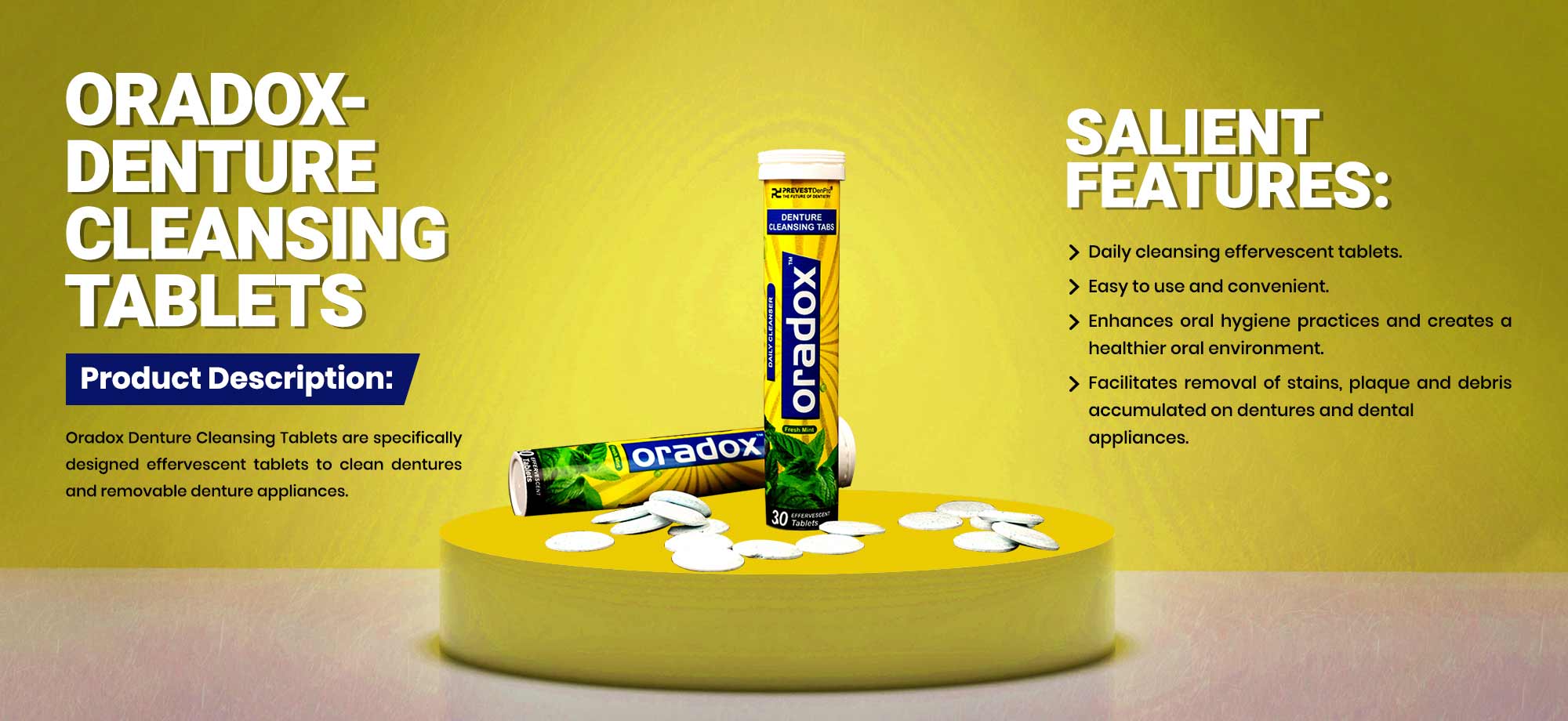 denture cleansing tabs