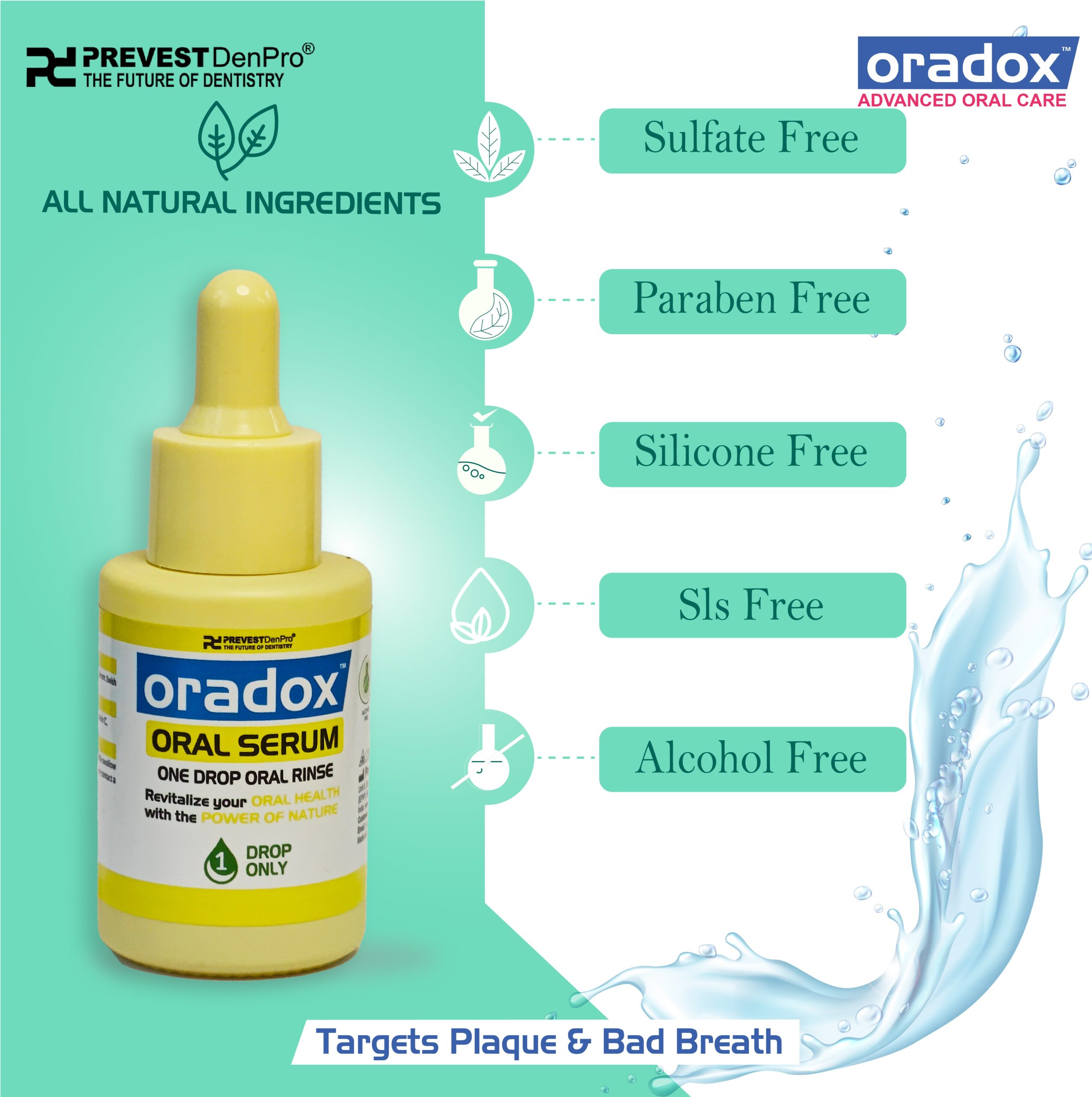Mouthwash concentrate Oradox Oral Serums