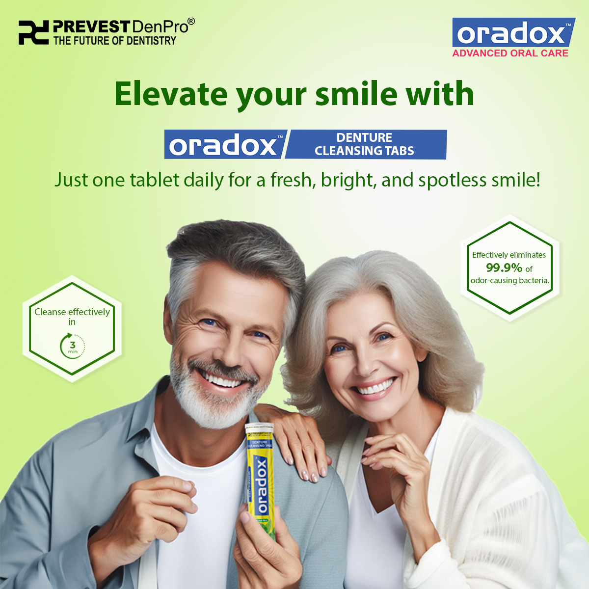 Oradox Mega Combo - Denture + Aligner Cleansing Tabs - Image 3