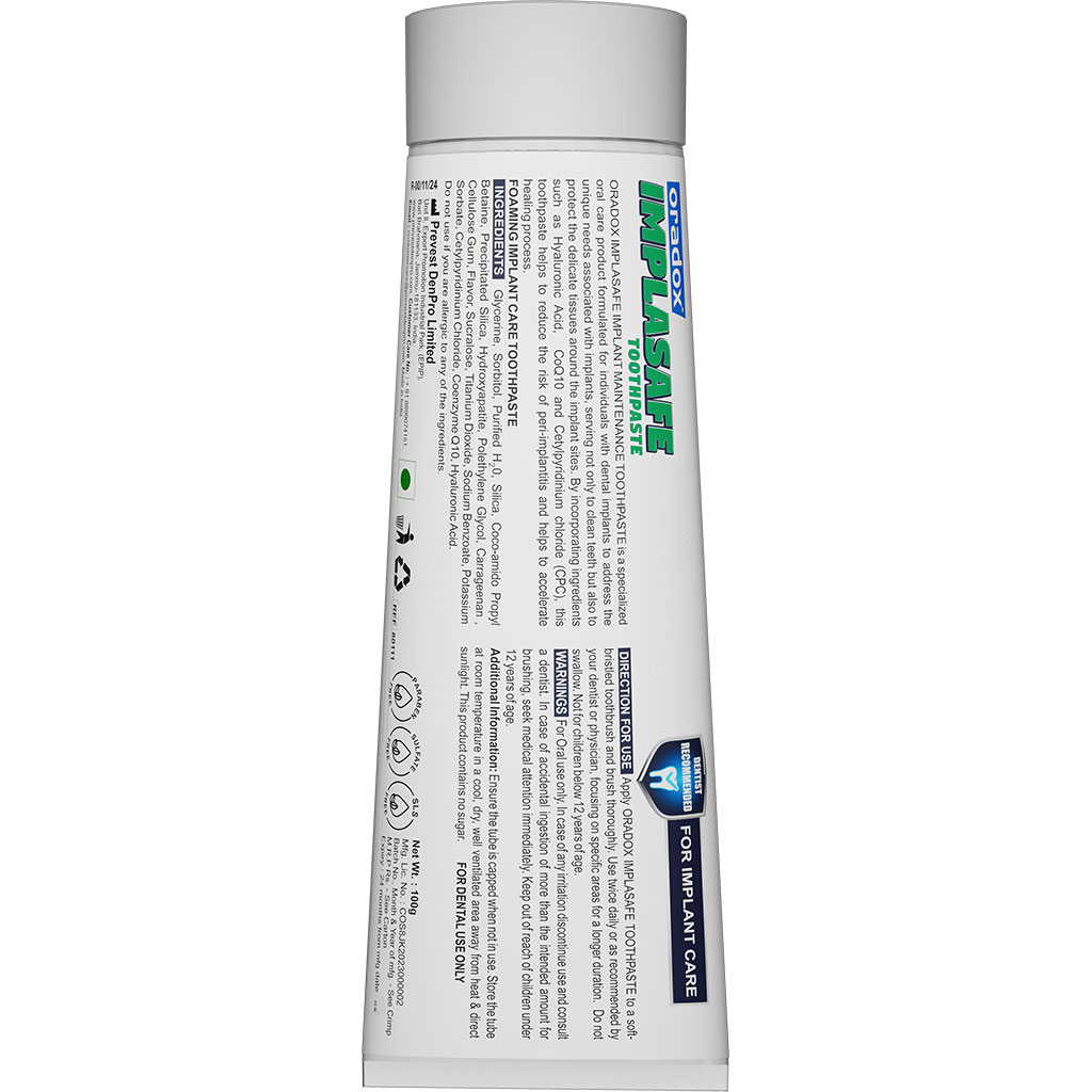 Oradox IMPLASAFE TOOTHPASTE - Image 2