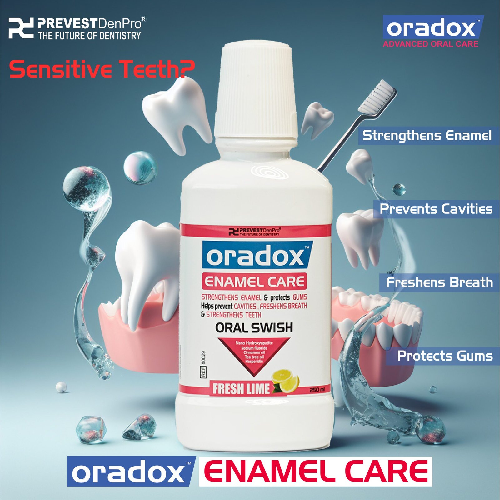 Oradox Oral Rinses - Enamel Care - Image 3