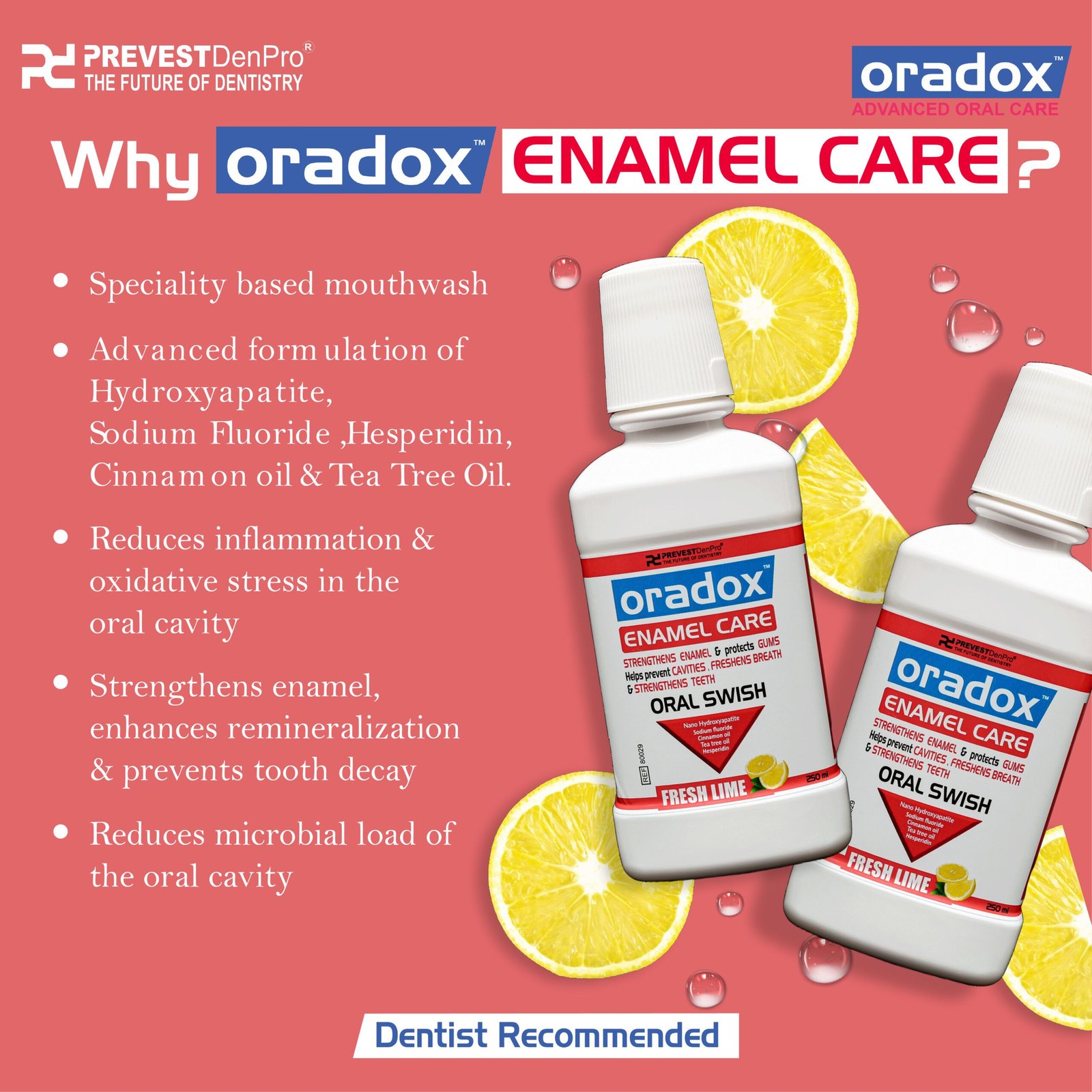 Oradox Oral Rinses - Enamel Care - Image 4