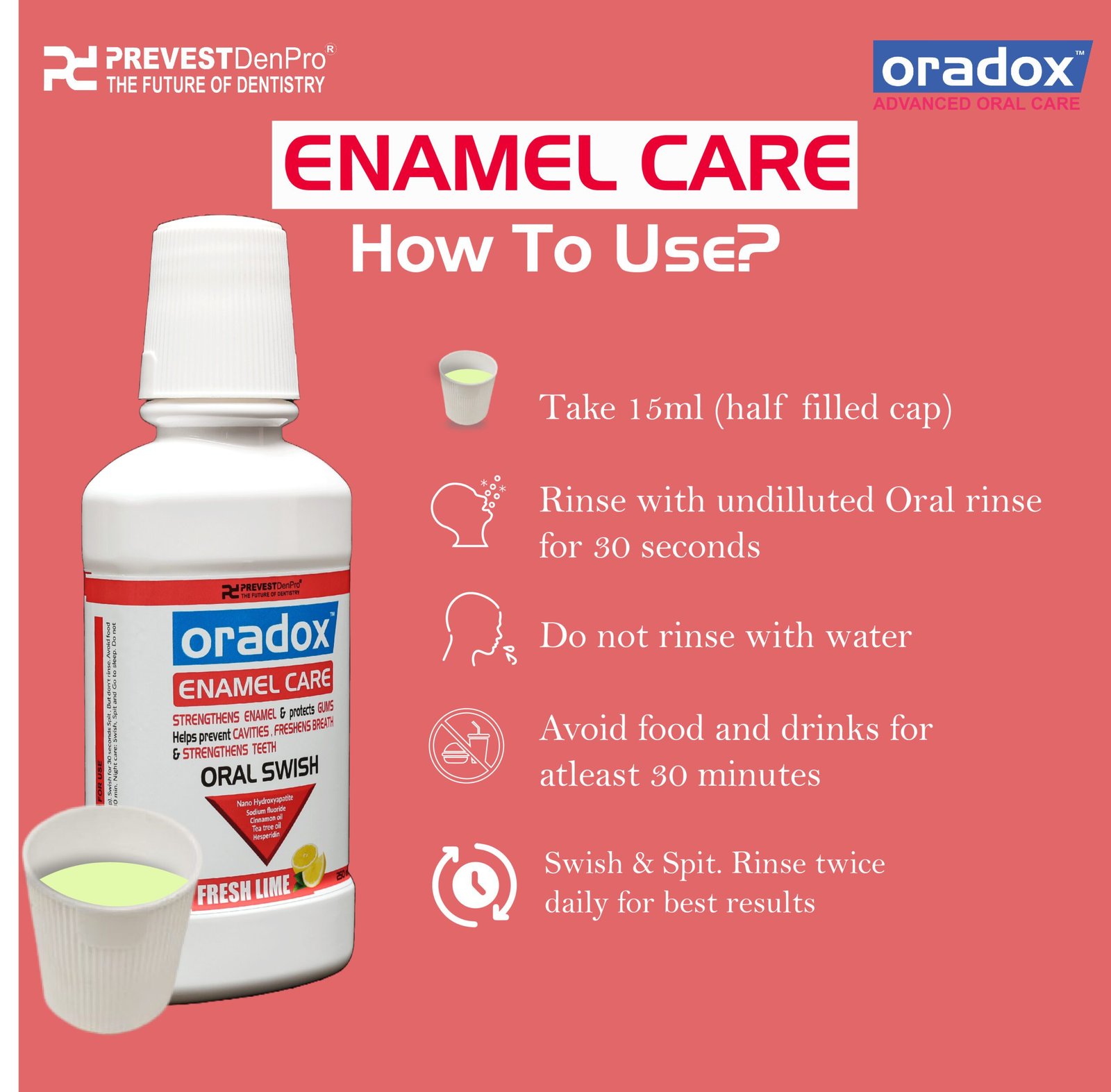Oradox Oral Rinses - Enamel Care - Image 8