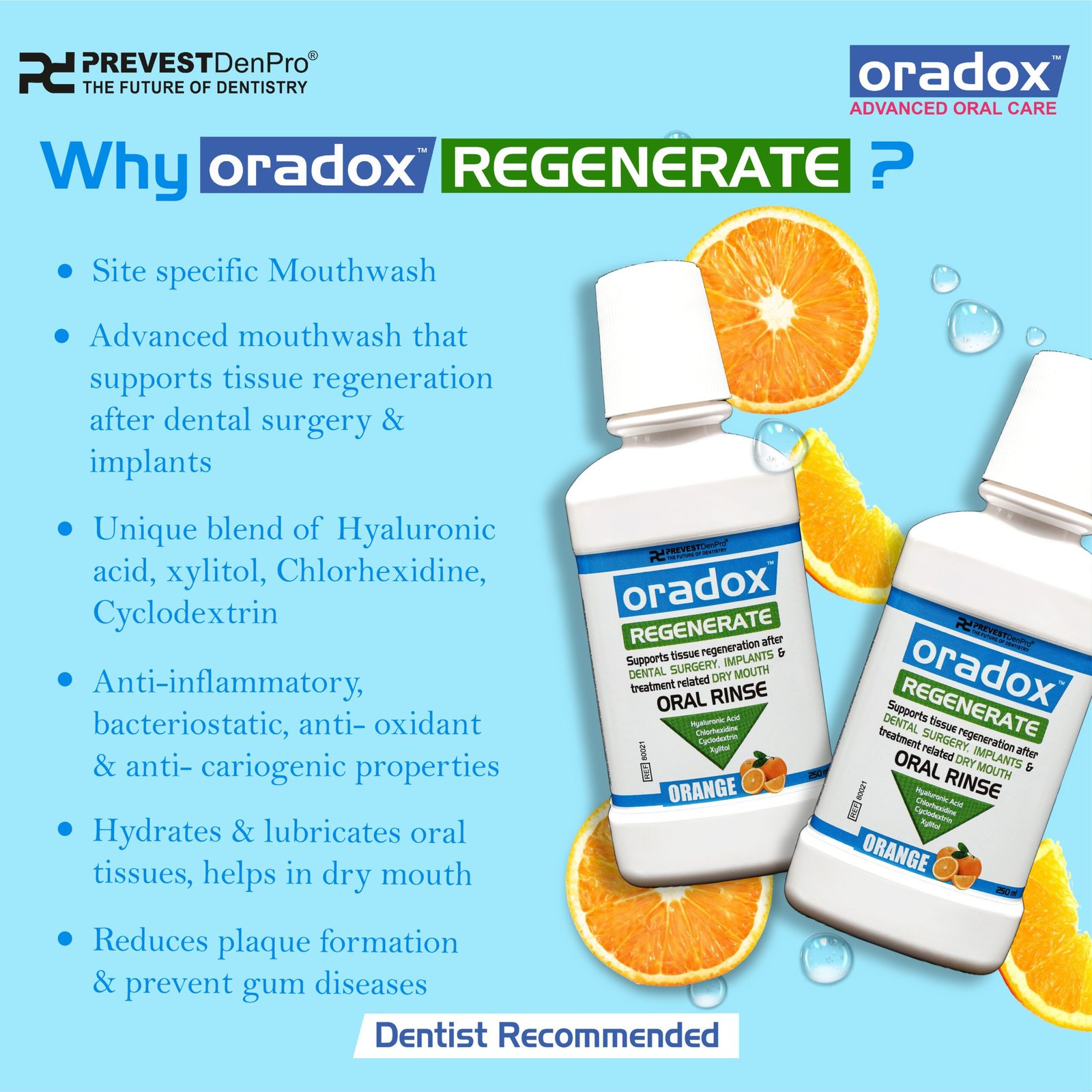 Oradox Oral Rinses - Regenerate - Image 4
