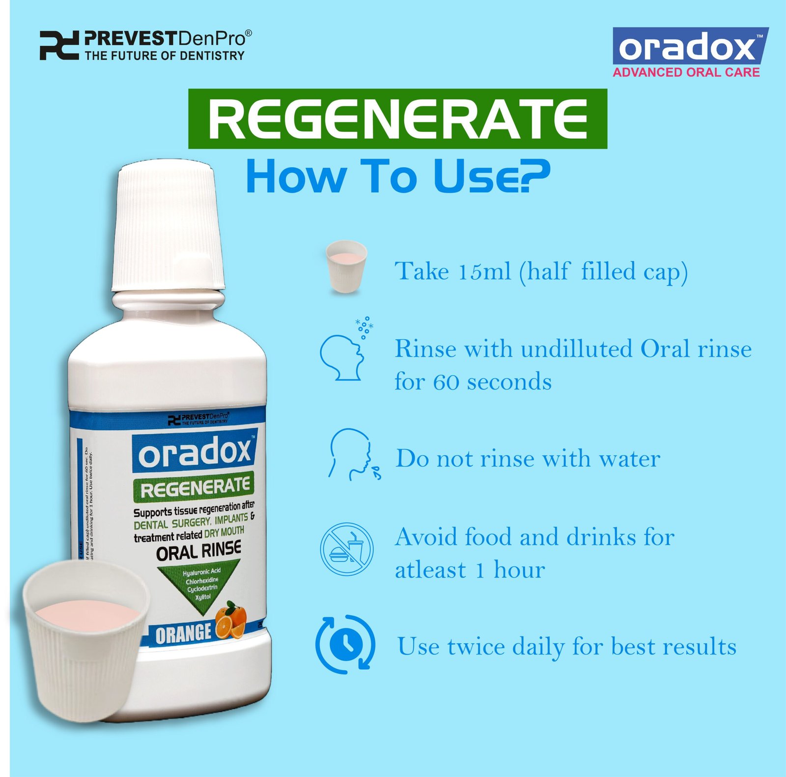 Oradox Oral Rinses - Regenerate - Image 8